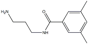 N-(3-aminopropyl)-3,5-dimethylbenzamide Structure