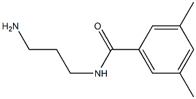 N-(3-aminopropyl)-3,5-dimethylbenzamide,,结构式