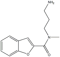 N-(3-aminopropyl)-N-methyl-1-benzofuran-2-carboxamide