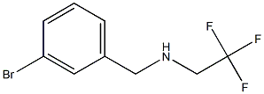 N-(3-bromobenzyl)-N-(2,2,2-trifluoroethyl)amine Structure