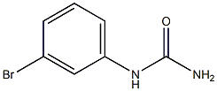 N-(3-bromophenyl)urea Struktur