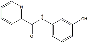 N-(3-hydroxyphenyl)pyridine-2-carboxamide