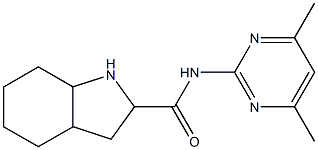 N-(4,6-dimethylpyrimidin-2-yl)-octahydro-1H-indole-2-carboxamide