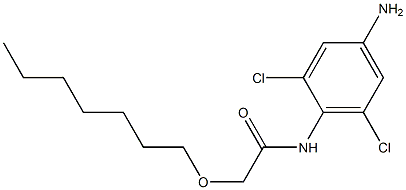 N-(4-amino-2,6-dichlorophenyl)-2-(heptyloxy)acetamide