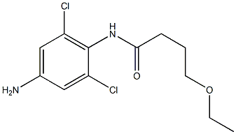 N-(4-amino-2,6-dichlorophenyl)-4-ethoxybutanamide Structure