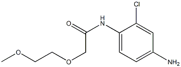 N-(4-amino-2-chlorophenyl)-2-(2-methoxyethoxy)acetamide Structure