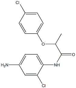N-(4-amino-2-chlorophenyl)-2-(4-chlorophenoxy)propanamide