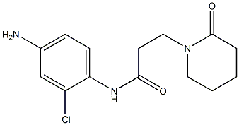 N-(4-amino-2-chlorophenyl)-3-(2-oxopiperidin-1-yl)propanamide
