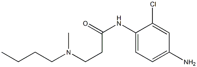 N-(4-amino-2-chlorophenyl)-3-[butyl(methyl)amino]propanamide