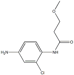 N-(4-amino-2-chlorophenyl)-3-methoxypropanamide|