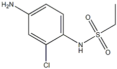 N-(4-amino-2-chlorophenyl)ethanesulfonamide Structure