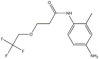 N-(4-amino-2-methylphenyl)-3-(2,2,2-trifluoroethoxy)propanamide
