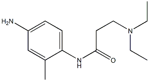 N-(4-amino-2-methylphenyl)-3-(diethylamino)propanamide