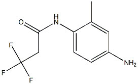 N-(4-amino-2-methylphenyl)-3,3,3-trifluoropropanamide 化学構造式