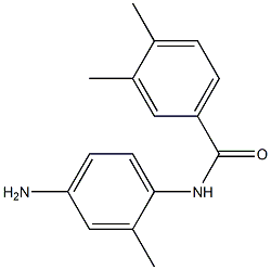 N-(4-amino-2-methylphenyl)-3,4-dimethylbenzamide Structure