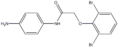 N-(4-aminophenyl)-2-(2,6-dibromophenoxy)acetamide