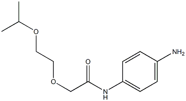 N-(4-aminophenyl)-2-[2-(propan-2-yloxy)ethoxy]acetamide Structure