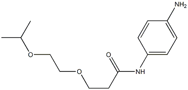 N-(4-aminophenyl)-3-[2-(propan-2-yloxy)ethoxy]propanamide Structure