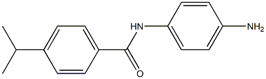 N-(4-aminophenyl)-4-(propan-2-yl)benzamide Structure