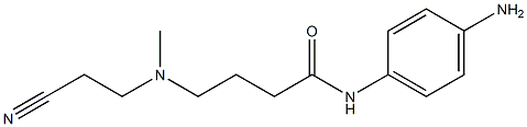 N-(4-aminophenyl)-4-[(2-cyanoethyl)(methyl)amino]butanamide|