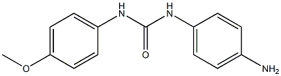 N-(4-aminophenyl)-N'-(4-methoxyphenyl)urea Struktur