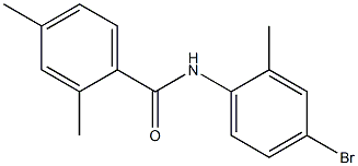 N-(4-bromo-2-methylphenyl)-2,4-dimethylbenzamide Structure