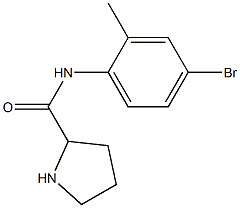 N-(4-bromo-2-methylphenyl)pyrrolidine-2-carboxamide|