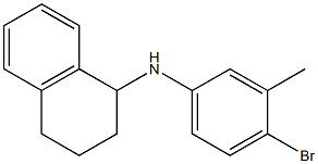  N-(4-bromo-3-methylphenyl)-1,2,3,4-tetrahydronaphthalen-1-amine