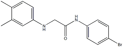 N-(4-bromophenyl)-2-[(3,4-dimethylphenyl)amino]acetamide