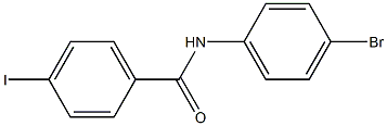 N-(4-bromophenyl)-4-iodobenzamide Structure