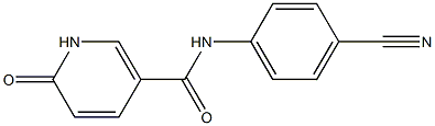 N-(4-cyanophenyl)-6-oxo-1,6-dihydropyridine-3-carboxamide