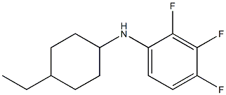 N-(4-ethylcyclohexyl)-2,3,4-trifluoroaniline,,结构式