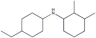 N-(4-ethylcyclohexyl)-2,3-dimethylcyclohexan-1-amine Structure