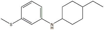 N-(4-ethylcyclohexyl)-3-(methylsulfanyl)aniline Structure