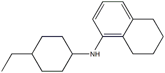 N-(4-ethylcyclohexyl)-5,6,7,8-tetrahydronaphthalen-1-amine 结构式