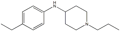 N-(4-ethylphenyl)-1-propylpiperidin-4-amine 结构式