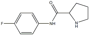  N-(4-fluorophenyl)pyrrolidine-2-carboxamide