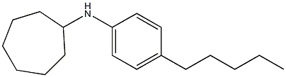 N-(4-pentylphenyl)cycloheptanamine