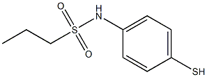 N-(4-sulfanylphenyl)propane-1-sulfonamide 化学構造式