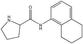 N-(5,6,7,8-tetrahydronaphthalen-1-yl)pyrrolidine-2-carboxamide|