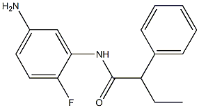 N-(5-amino-2-fluorophenyl)-2-phenylbutanamide Structure