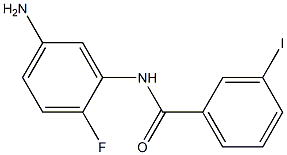 N-(5-amino-2-fluorophenyl)-3-iodobenzamide Structure