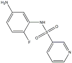  N-(5-amino-2-fluorophenyl)pyridine-3-sulfonamide