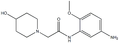 N-(5-amino-2-methoxyphenyl)-2-(4-hydroxypiperidin-1-yl)acetamide|