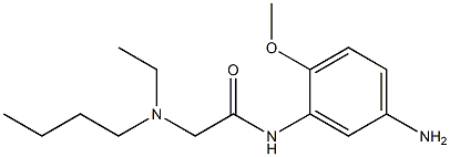  N-(5-amino-2-methoxyphenyl)-2-[butyl(ethyl)amino]acetamide