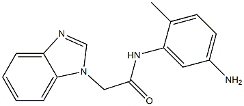 N-(5-amino-2-methylphenyl)-2-(1H-benzimidazol-1-yl)acetamide