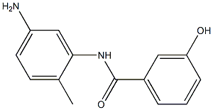 N-(5-amino-2-methylphenyl)-3-hydroxybenzamide Structure