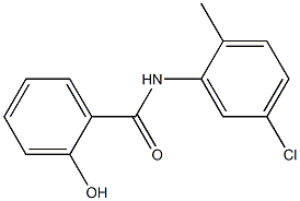 N-(5-chloro-2-methylphenyl)-2-hydroxybenzamide Structure