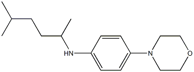  N-(5-methylhexan-2-yl)-4-(morpholin-4-yl)aniline