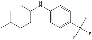 N-(5-methylhexan-2-yl)-4-(trifluoromethyl)aniline Structure